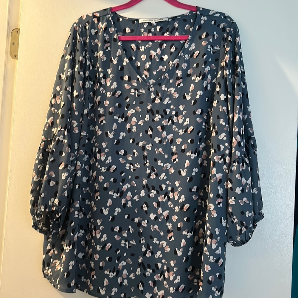 EUC Collective Concepts Quarter Sleeve Blouse